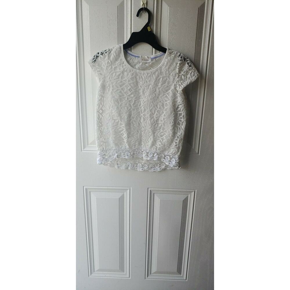 Rewind Womens Lined Lace Top Size M Angel Core Coquette